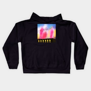 Trapped in Urban Shit Kids Hoodie